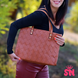 Stella Premium elegáns rozsda színű oldal táska