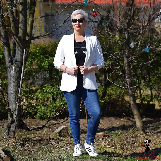 Hosszított fazonú blézer