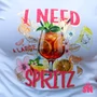Kép 2/2 - Aperol spritz- mintás pamut póló